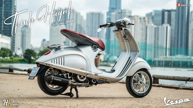 Siêu phẩm vespa 946 đưa tiếng tăm của người việt vươn tầm thế giới