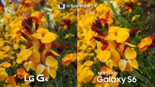 So sánh camera lg g4 với galaxy s6