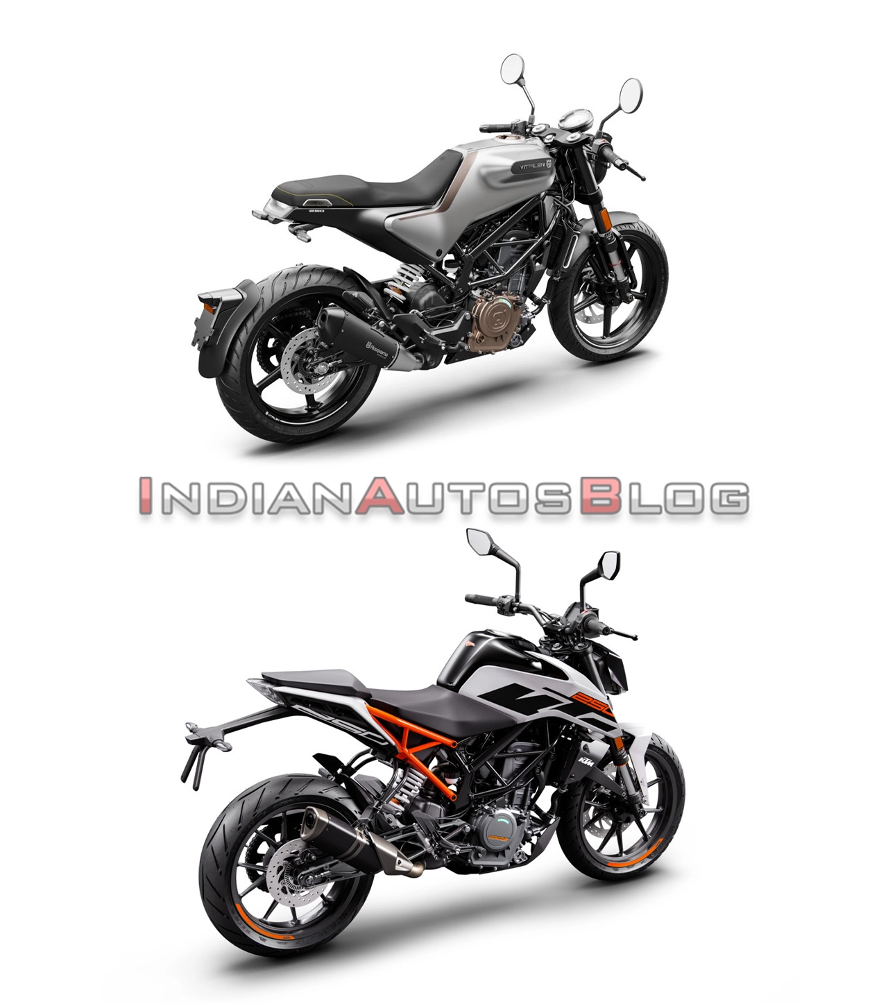 So sánh husqvarna vitpilen 250 với ktm 250 duke