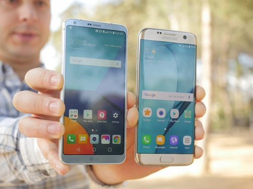 So sánh lg g6 với samsung galaxy s7 edge