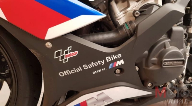 Soi chi tiết bmw s1000rr official bike motogp tại thái lan