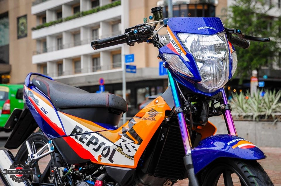 Sonic 125 phiên bản repsol đẹp nhức nhói trong từng chi tiết