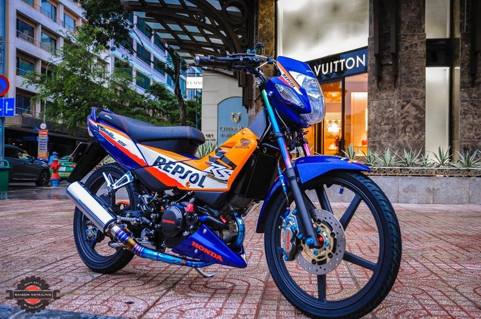 Sonic 125 phiên bản repsol đẹp nhức nhói trong từng chi tiết