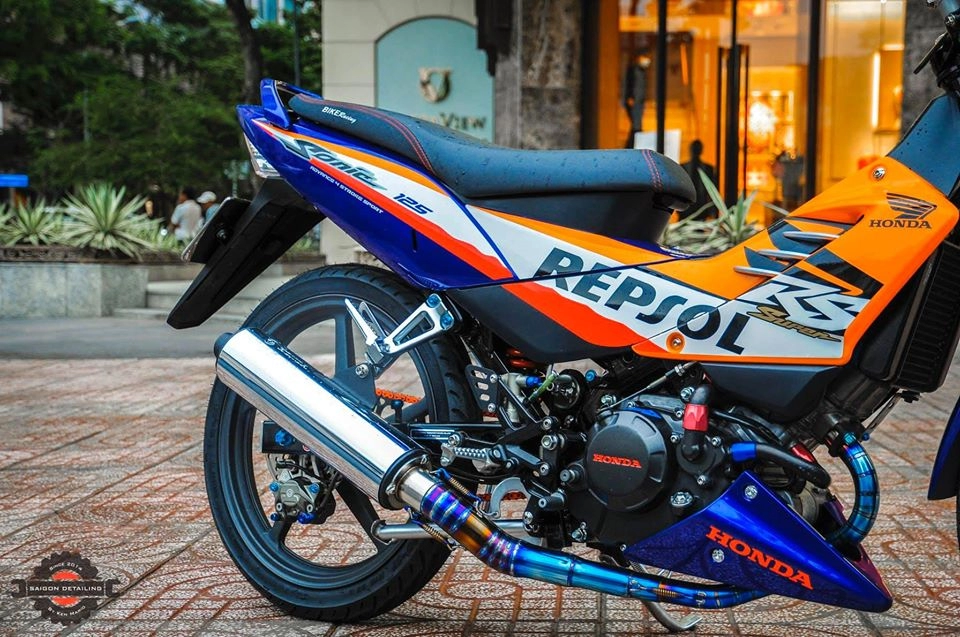 Sonic 125 phiên bản repsol đẹp nhức nhói trong từng chi tiết