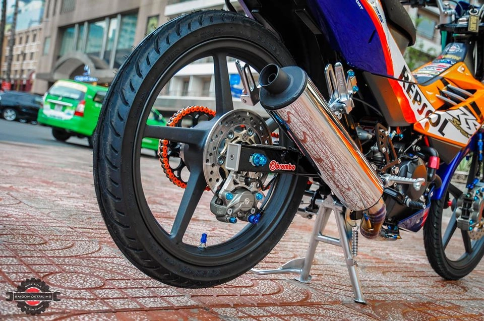 Sonic 125 phiên bản repsol đẹp nhức nhói trong từng chi tiết