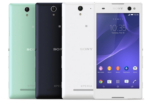 Sony công bố giá điện thoại tự sướng xperia c3