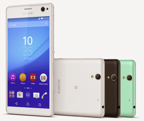 Sony trình làng điện thoại tự sướng mới xperia c4