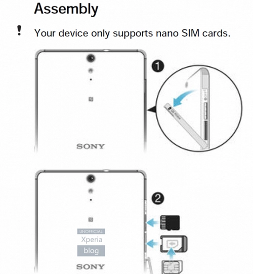 Sony xperia c5 lộ diện dùng chip lõi 8