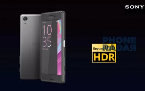 Sony xperia x premium sẽ dùng siêu màn hình hdr