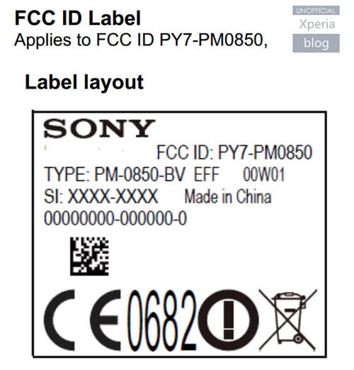 Sony xperia z4 được chứng nhận tại mỹ