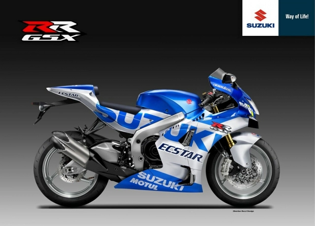 Suzuki gsx-660rr 2 xi-lanh v-twin hoàn toàn mới thách thức yamaha r7