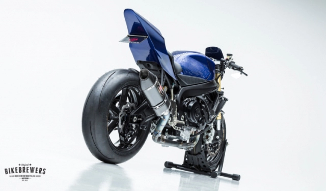 Suzuki gsx-r 750 độ phong cách cafe racer của synaps cycles