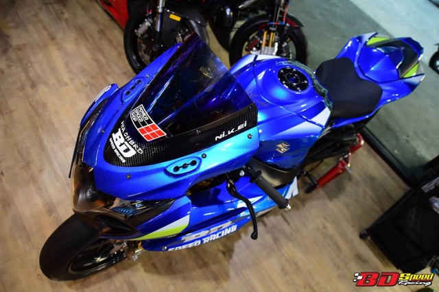 Suzuki gsx-r1000 hung thần dragbike thay đổi ngoạn mục với dàn chân bst carbon cao cấp