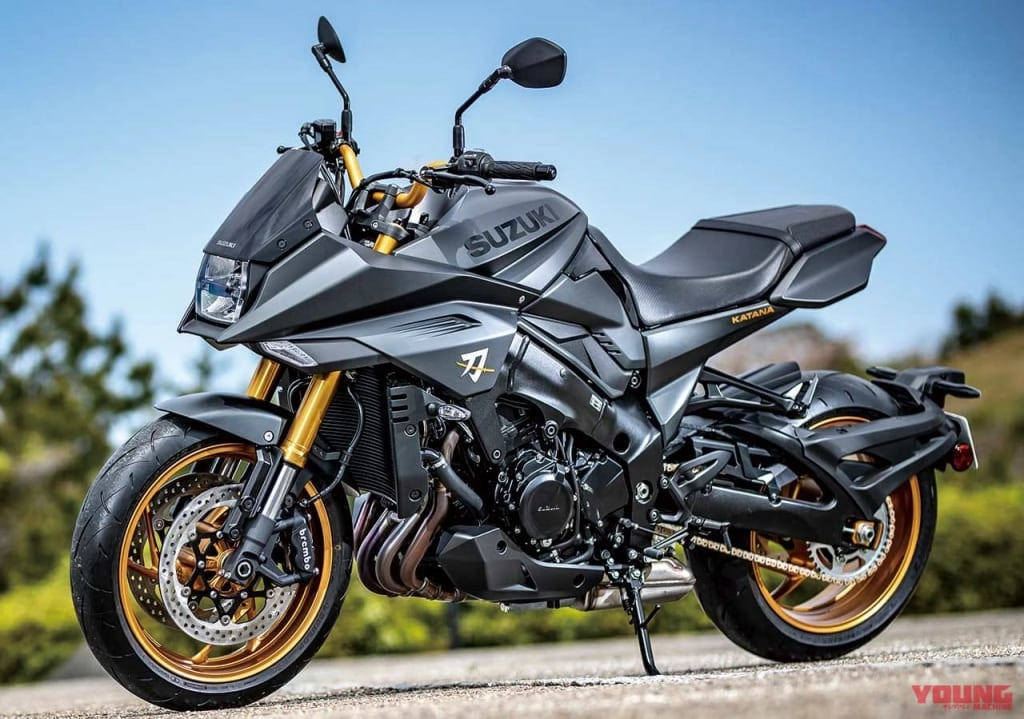 Suzuki katana 2020 lộ diện phiên bản thực tế