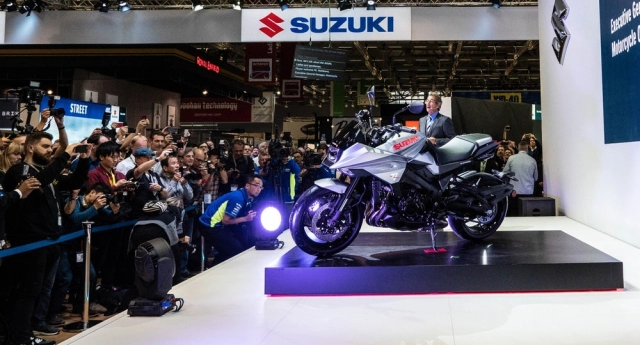 Suzuki katana v30 2019 chính thức lộ diện tại sự kiện intermot 2018 cologne - đức