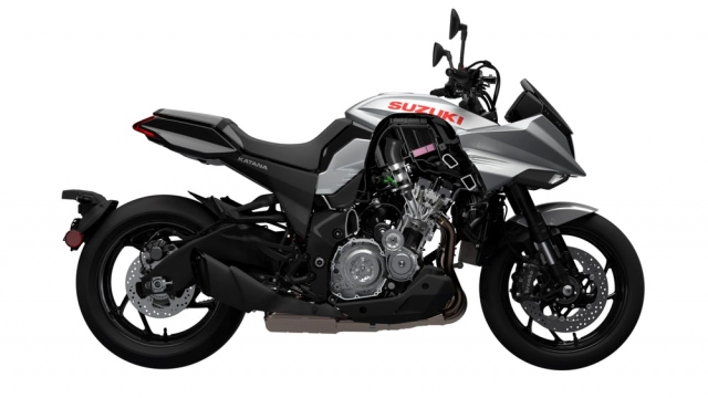 Suzuki katana v30 2019 chính thức lộ diện tại sự kiện intermot 2018 cologne - đức