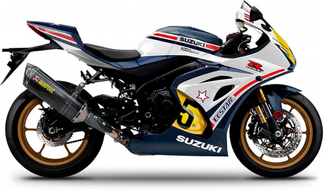 Suzuki ra mắt gsx-r1000r legend edition kỷ niệm giải vô địch thế giới với 7 màu