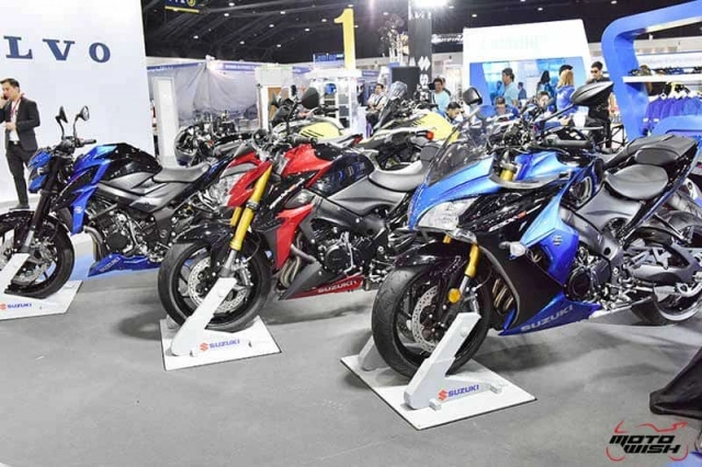 Suzuki ra mắt lô sản phẩm tại sự kiện motor expo 2018 kèm nhiều ưu đãi đặc biệt