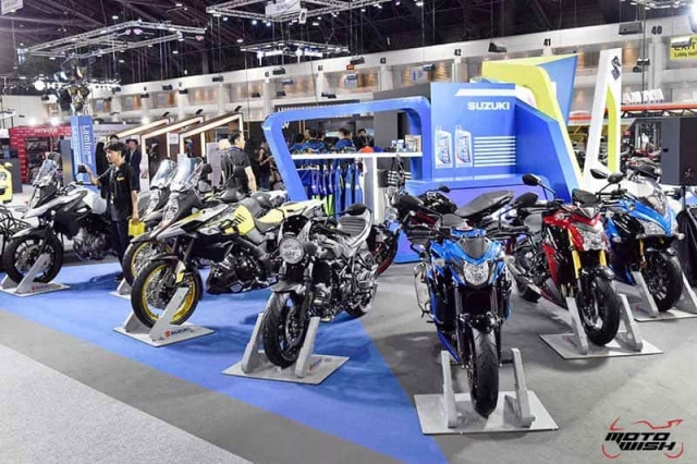 Suzuki ra mắt lô sản phẩm tại sự kiện motor expo 2018 kèm nhiều ưu đãi đặc biệt