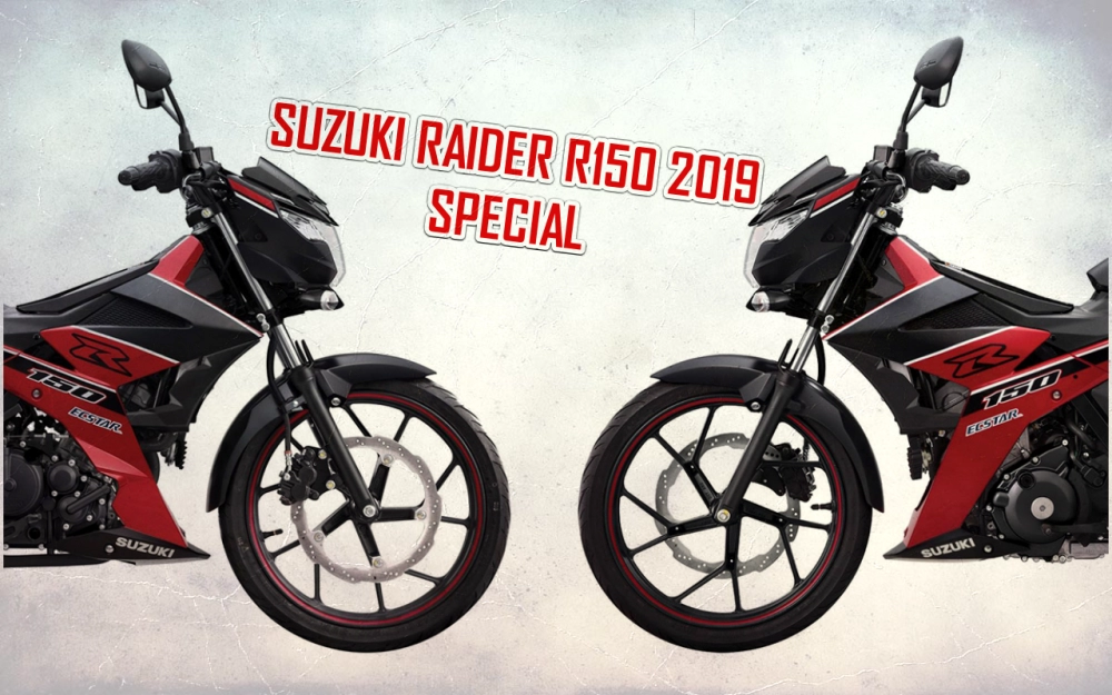 Suzuki raider 150 2019 phiên bản đặc biệt có giá 50 triệu đồng