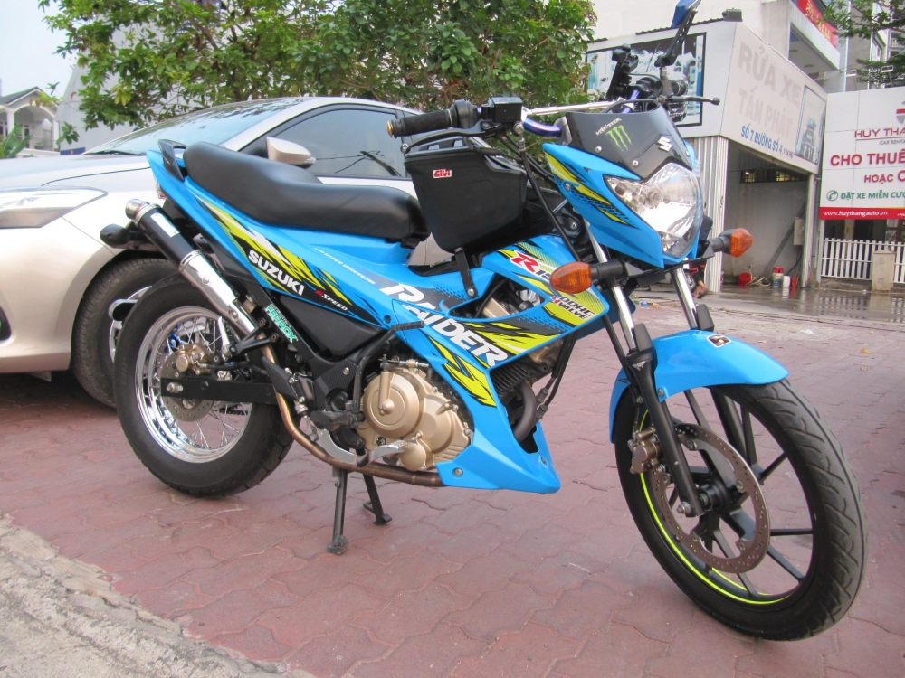 Suzuki raider 150 độ super moto