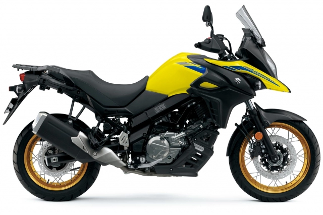 Suzuki sv650 xt và v-strom 650 2021 ra mắt với màu sắc mới