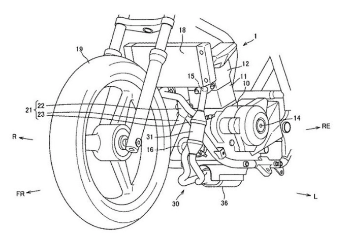 Suzuki tiết lộ bằng sáng chế về động cơ gsx-r250 mới