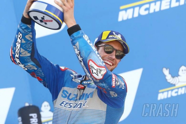 Suzuki trở lại vị trí hàng đầu motogp 2020 với chiến thắng nhân đôi ở aragon