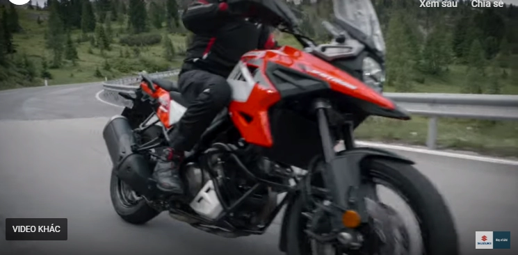 Suzuki v-strom 1100 2020 được tiết lộ teaser trước khi ra mắt vào tháng 11