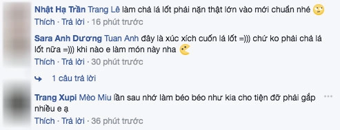 Tác phẩm chả lá lốt bơm hơi của gái xinh khiến dân mạng cười muốn tắt thở