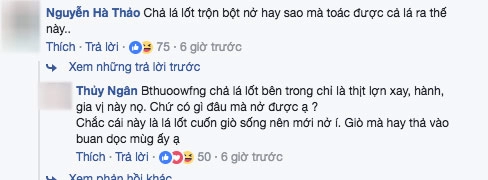 Tác phẩm chả lá lốt bơm hơi của gái xinh khiến dân mạng cười muốn tắt thở