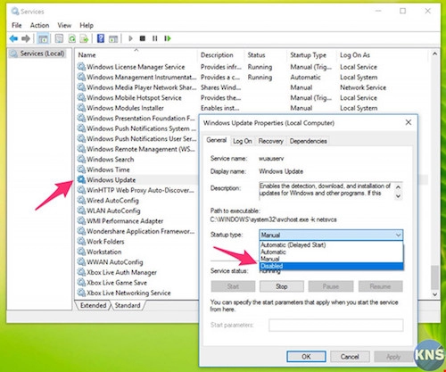 Tắt tính năng update phiền phức trên windows 10