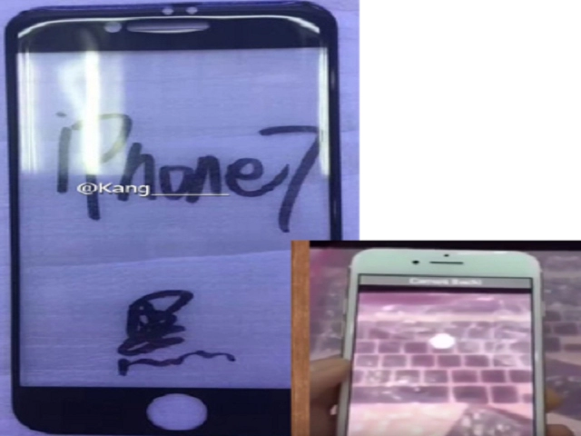 Thiết kế phía trước của iphone 7 giống như khuôn mặt mỉm cười