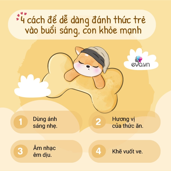 Thức dậy sai cách làm trẻ chậm phát triển trí tuệ 4 cách đánh thức nhẹ nhàng để con khỏe mạnh