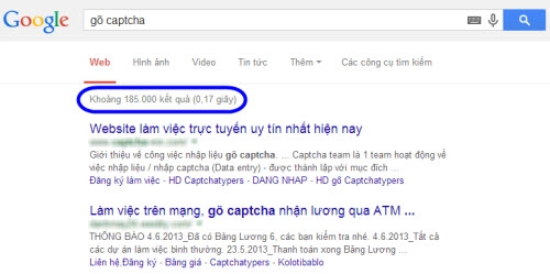 Thực hư về nghề gõ captcha tại việt nam