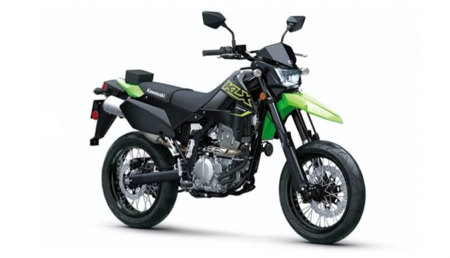 Tiết lộ hình ảnh mới của kawasaki klx300sm 2022 supermoto dành cho anh em mê phượt