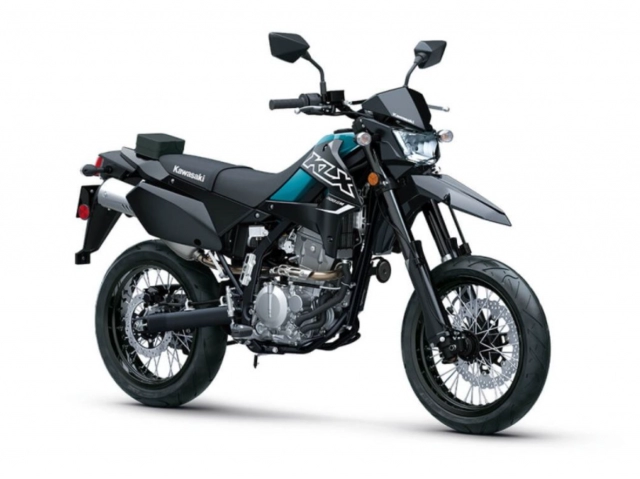 Tiết lộ hình ảnh mới của kawasaki klx300sm 2022 supermoto dành cho anh em mê phượt