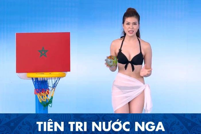 Tìm ra facebook của mc việt nam mặc bikini dẫn world cup dân tình bất ngờ trước nhan sắc thật