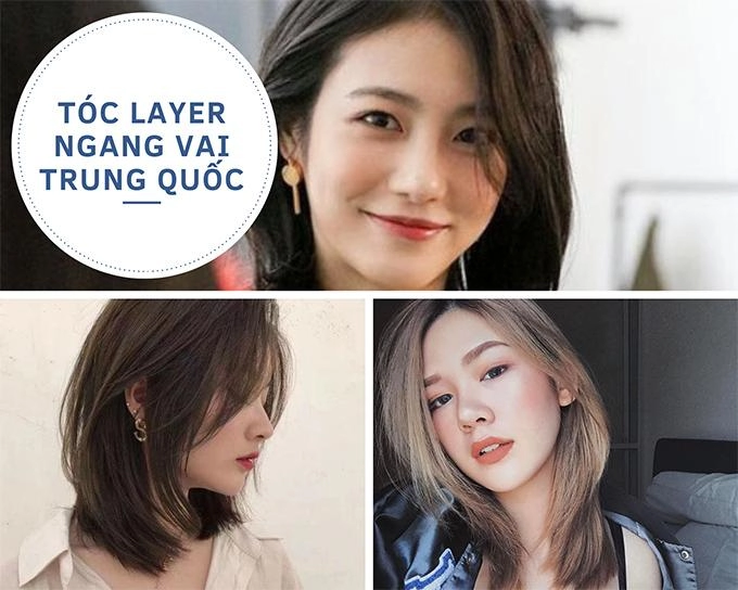 Tóc layer ngang vai 25 kiểu đẹp phù hợp với mọi gương mặt hot nhất