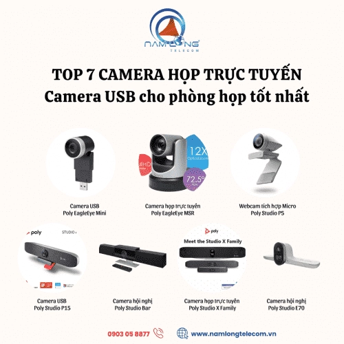 Top 7 camera họp trực tuyến