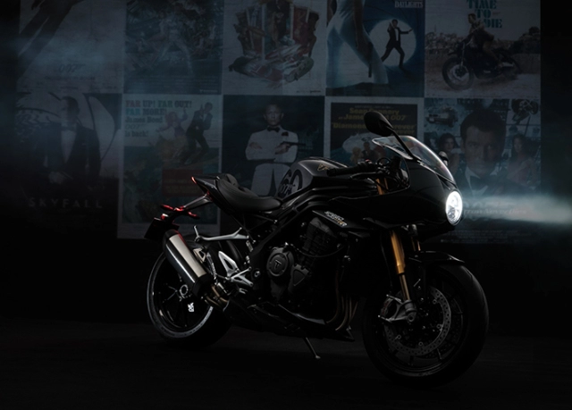 Trình làng triumph speed triple 1200 rr bond edition độc đáo tuyệt đẹp