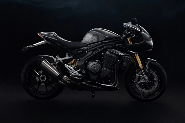 Trình làng triumph speed triple 1200 rr bond edition độc đáo tuyệt đẹp