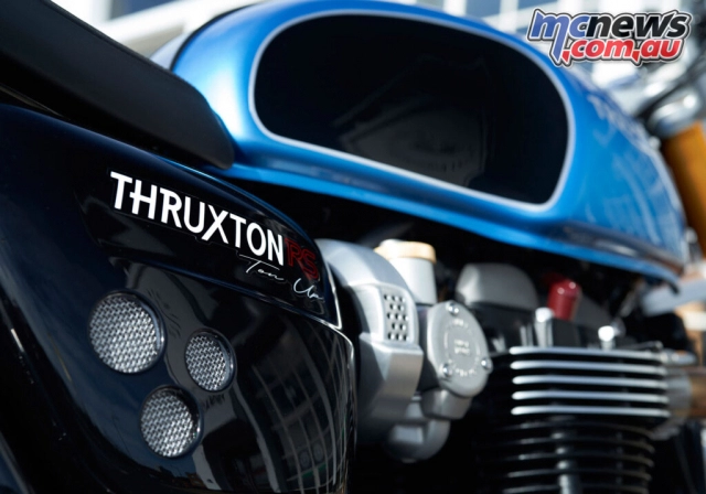Triumph thruxton rs ton up special edition ra mắt tôn vinh huyền thoại những năm 1950