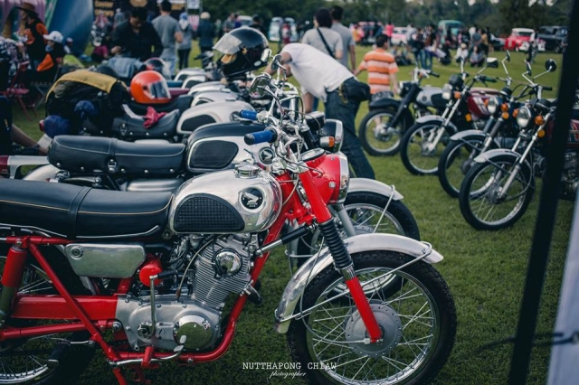 Tưng bừng lễ hội vintage bike thailand festival 2018 quy tụ hàng vạn mẫu xe cổ điển