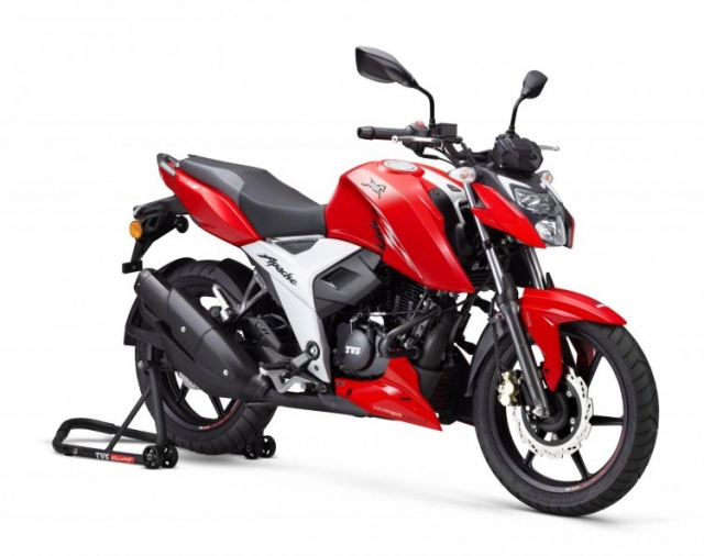 Tvs apache rtr 160 4v xe ngầu nhiều trang bị nhưng giá chỉ 35 triệu