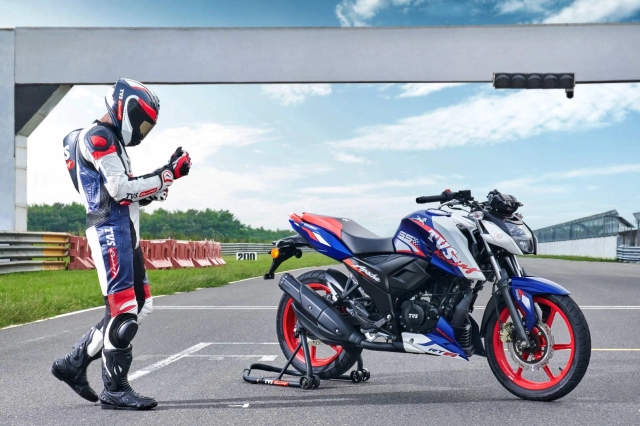 Tvs apache rtr 165 rp - sản xuất giới hạn 200 chiếc và có giá bán siêu rẻ