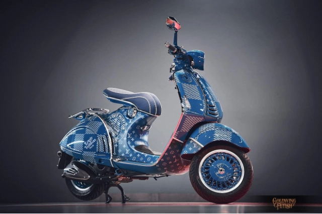 Vespa 946 louis vuitton - một tác phẩm nghệ thuật theo đúng nghĩa đen