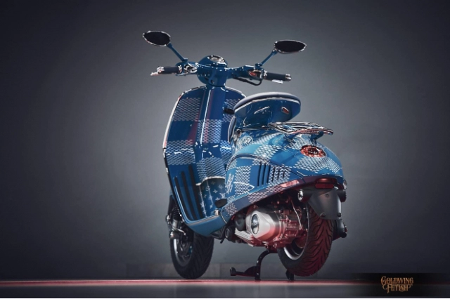 Vespa 946 louis vuitton - một tác phẩm nghệ thuật theo đúng nghĩa đen