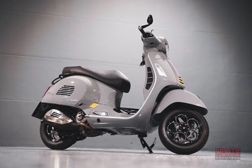 Vespa gts 300 thế hệ mới độ dàn chân cnc đẹp hút hồn