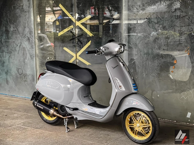 Vespa sprint độ sở hữu tứ quý 9 xịn sò